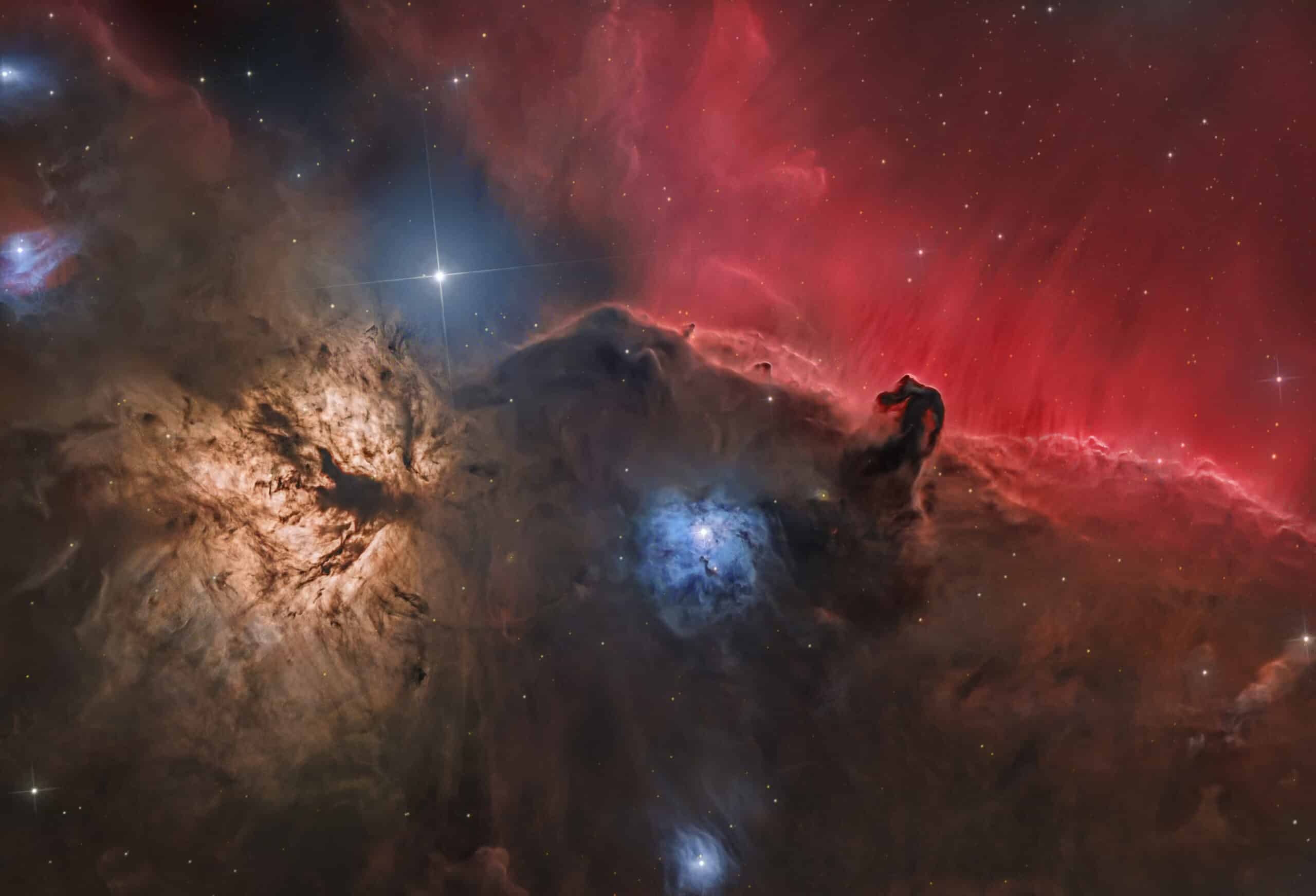 Two nebulas 