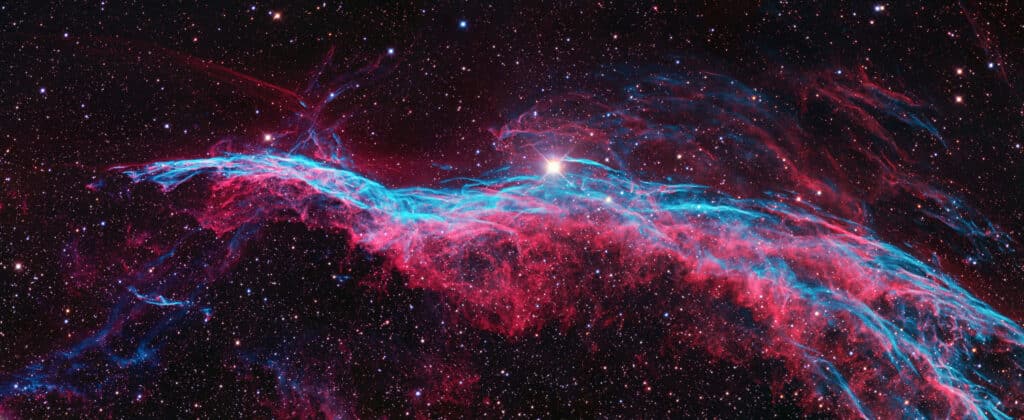 Witches Broom NGC6960 The picture of a Nebulae